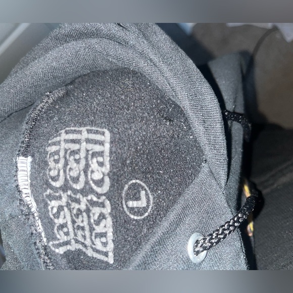 Black Last call worldwide global warming hoodie! - Picture 3 of 4